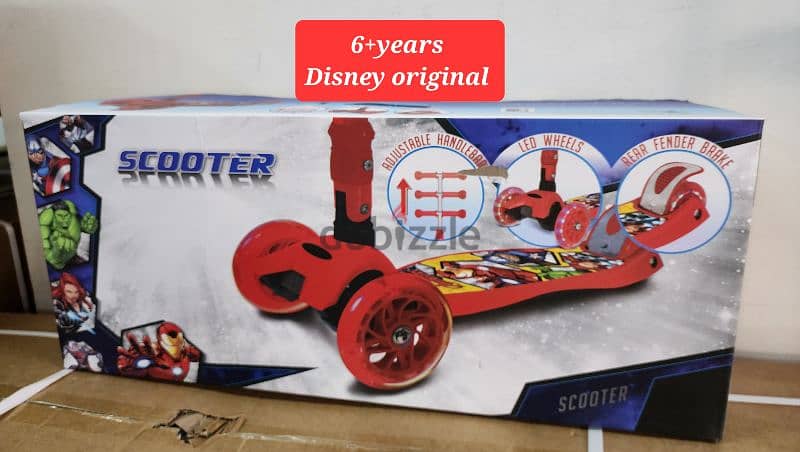 سكوتر Disney original  لعمر من ٦سنوات وما فوق(90×58 cm) 2