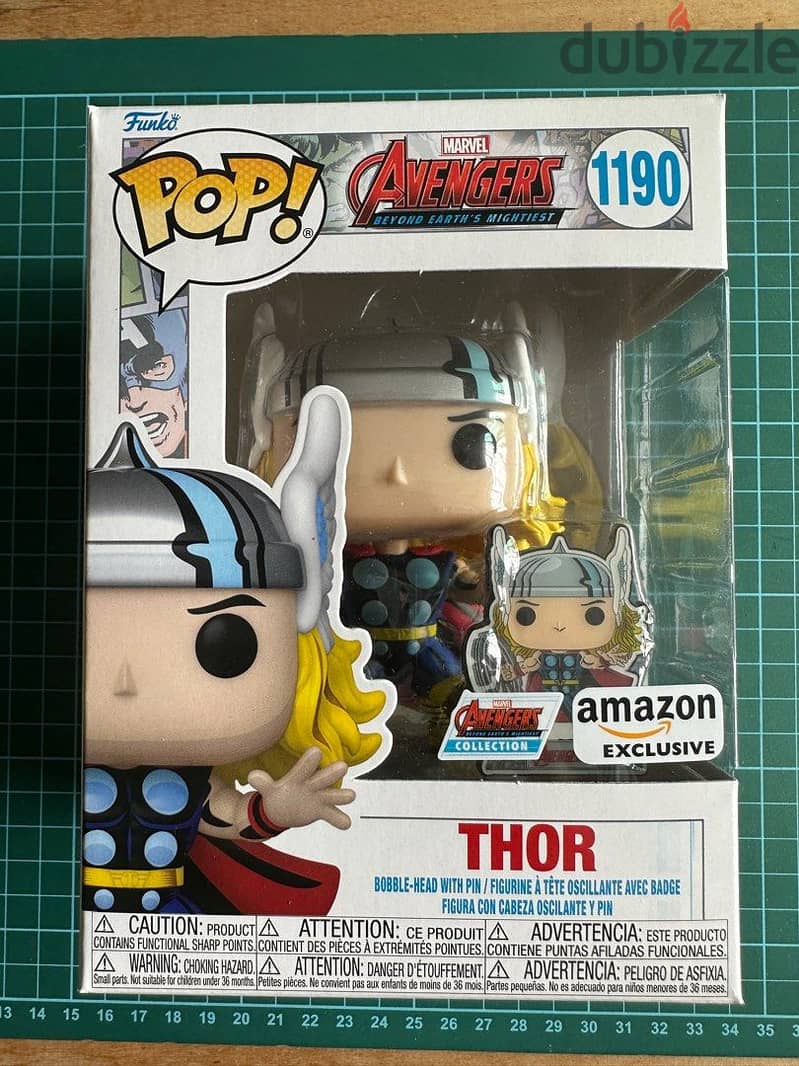 Funko Pop! Avengers: Beyond Earth's Mightiest - Thor 60th Anniversary