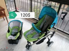 carseat and stroller 0