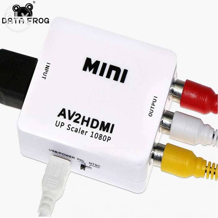 Video mini converter from av /to hdmi مكنة تحويل لل hdmi 1