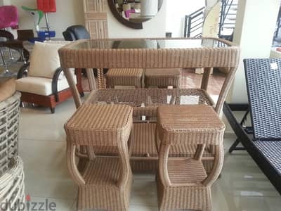 rattan set +al