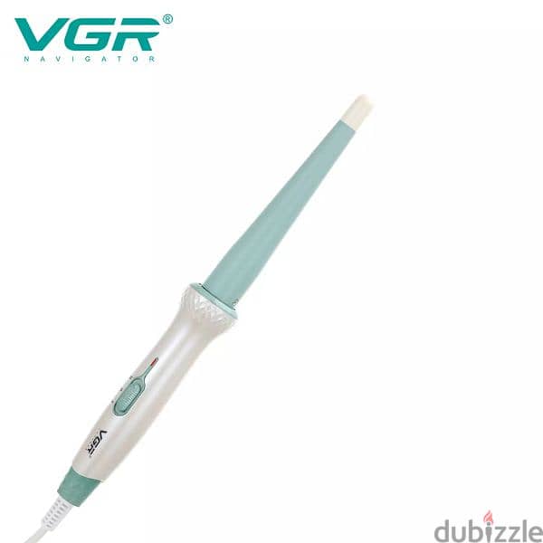 VGR V-596 Hair Curler Iron For Women, Green 2