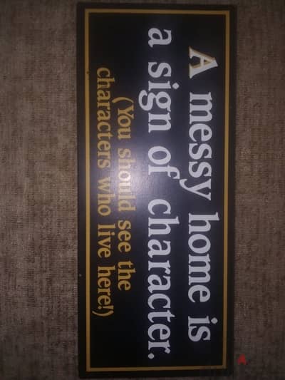 sarcasm wooden decorative board 33*15 cm