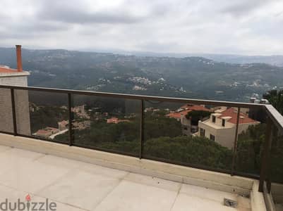 375m2 duplex +open view 4 sale in Broumana دوبلكس للبيع في برمانا