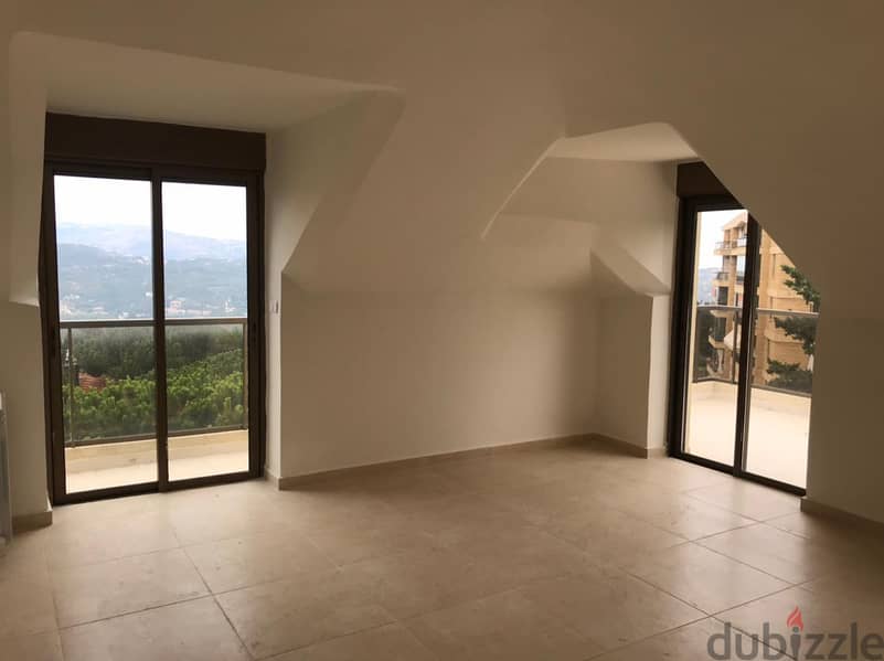375m2 duplex apartment with an open mountain view for sale in Broumana 1