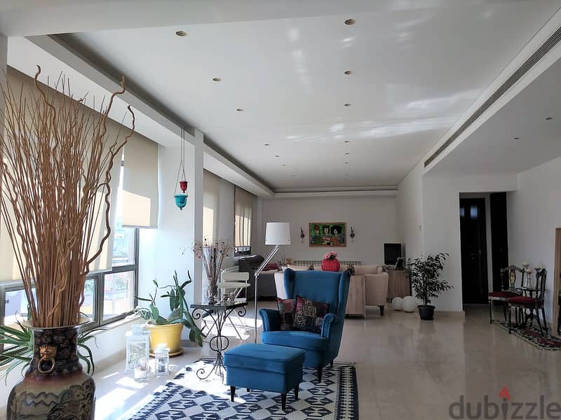 360 SQM Furnished Duplex for Rent in Achrafieh with Panoramic View 1