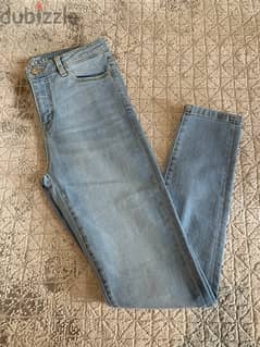 high rise skinny jeans size 36