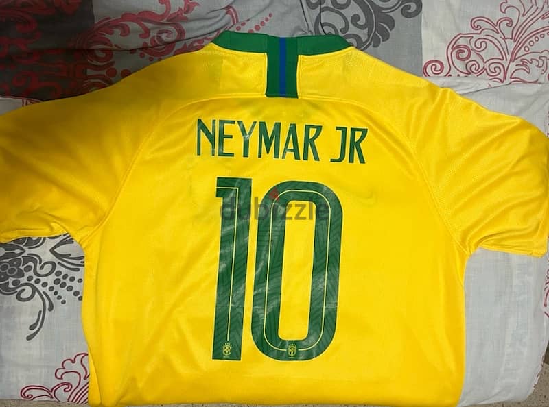 neymar jr brasil home original nike kit 2018 1