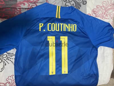 coutinho 11 away brasil jersey nike world cup  2018-2019 for 10