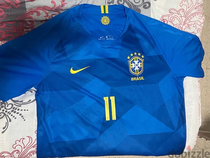 coutinho away brasil jersey nike 2018 2