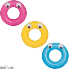 Bestway Inflatable Big Eyes Swim Ring 91 cm 0