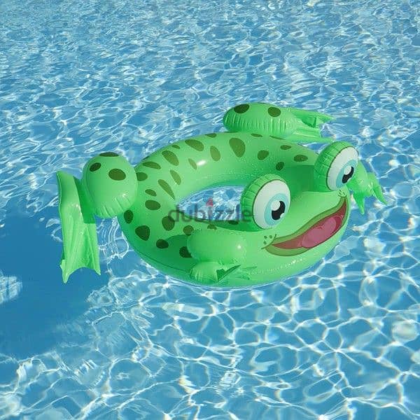 Bestway Inflatable Frog Swim Animal Shaped Ring 1
