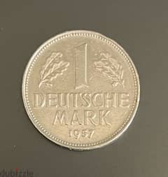 Deutsche Mark 1957 D 0