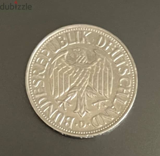 Deutsche Mark 1957 D 1