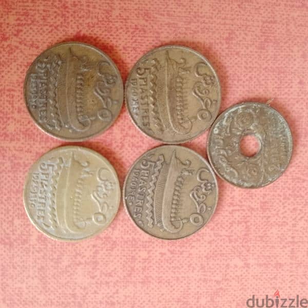 coins Grand liban 1925. . 1940 1
