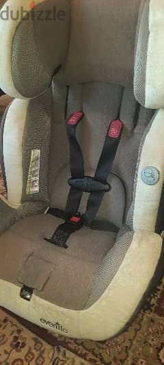 Car seat for baby Evenflo brand.