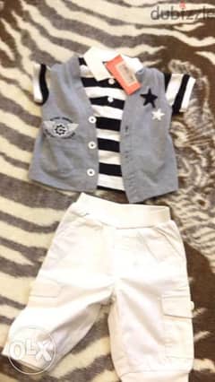 set for a boy 6 month old still new with tag 0