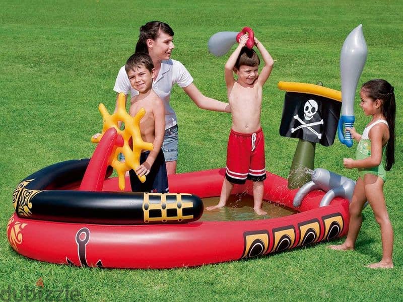 Bestway Inflatable H2OGO! Pirate Play Center 190 x 140 x 96 cm 1