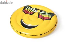 Bestway Inflatable Island Emoji Pool Float 188 cm 0