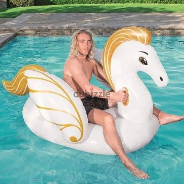 Bestway Inflatable Luxury Pegasus Pool Float 223 x 140 x 127 cm 1