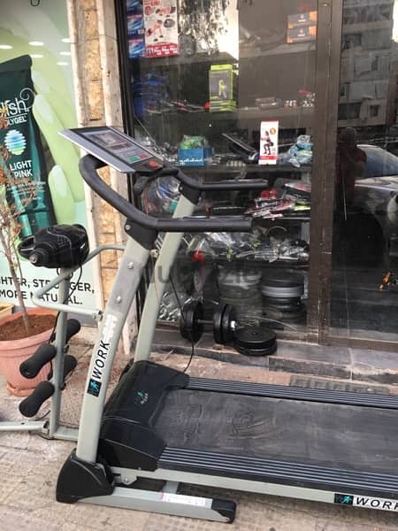 treadmill with vibration and twister like new 70/443573 RODGE 1