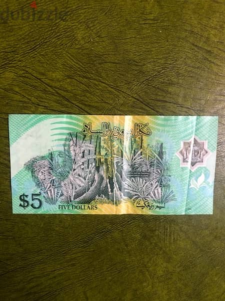 5$ Royal Brunei banknote 1