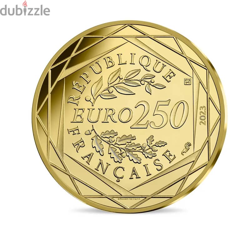 Monnaie de Paris minted gold coins - Paris 2024 Olympic Games edition 1