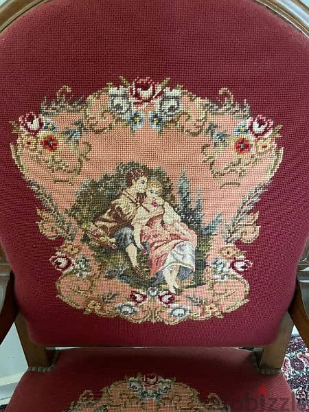 handmade aubusson chairs 1