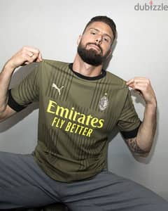 Ac Milan Football Shirt & Short (Made in Thailand)
