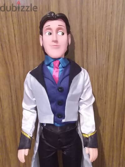 PRINCE HANS DISNEY FROZEN BIG 60 Cm, character Pastic as new doll=16$