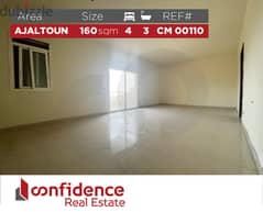 Apartment in a calm area in Ajaltoun! REF#CM00110 0