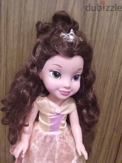 PRINCESS BELLE ANIMATOR DISNEY Large Great doll BEAUTY & THE BEAST=20$