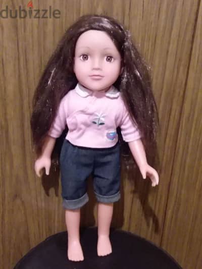 UNEEDA AMERICAN GIRL 47 Cm from BOBAB great large weared doll=25$