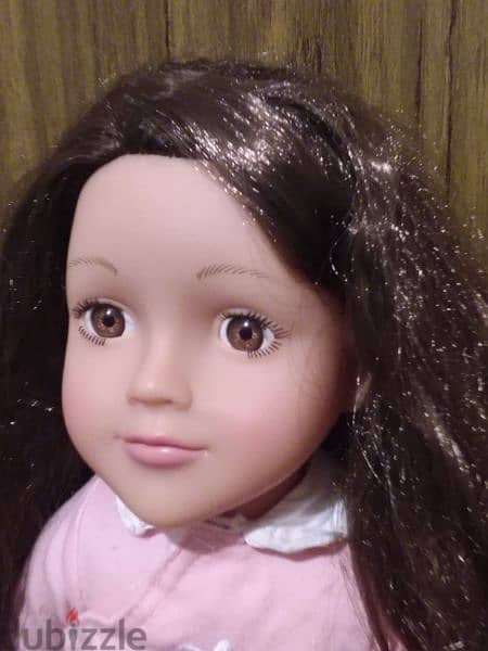 UNEEDA AMERICAN GIRL 47 Cm from BOBAB great large weared doll=18$ 4