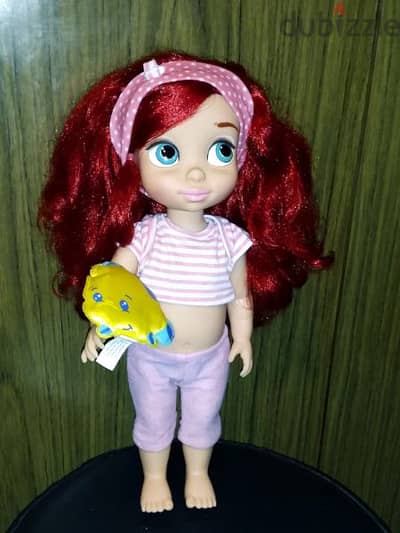 PRINCESS ARIEL ANIMATOR Big-THE LITTLE MERMAID 40Cm Still Good doll=18