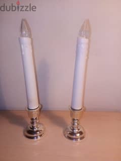 decorative led candles on 2AA batteries 0
