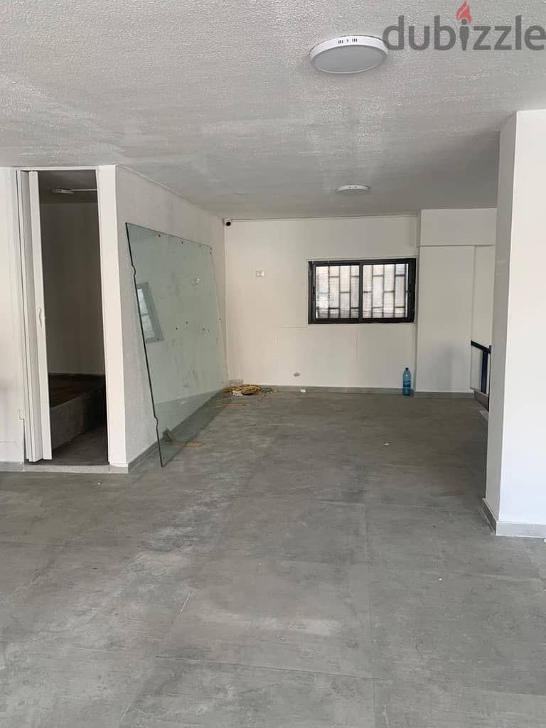 180 Sqm | Semi-Furnished Shop For Rent in Dekwaneh 2