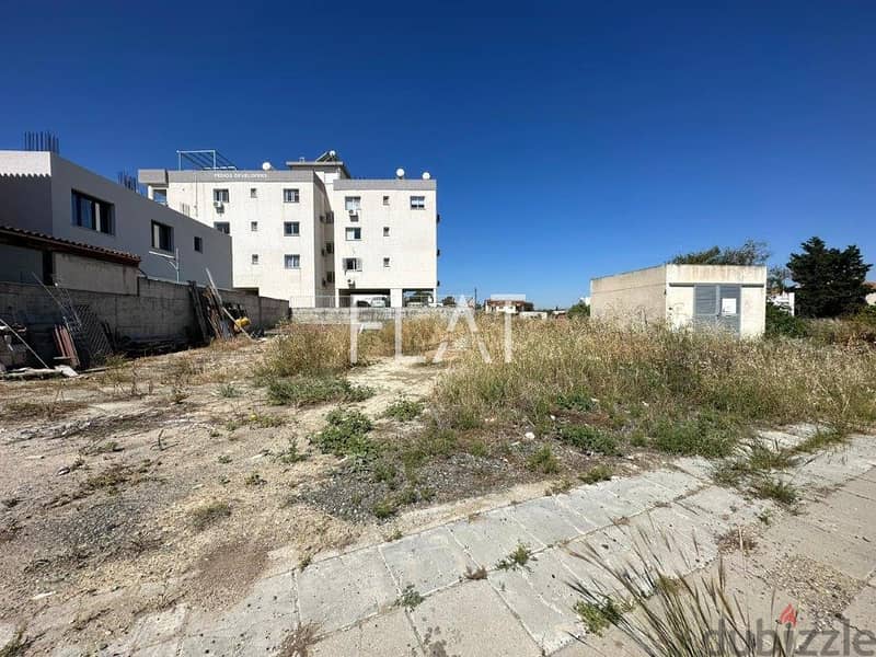 Plot for sale in Larnaca I Cyprus 195.000€ عقارات للبيع في قبرص 1