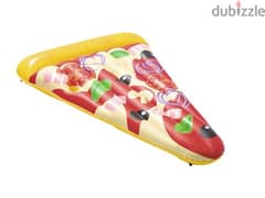 Bestway Inflatable Multicolor Pizza Lounge Pool Float 188 x 130 cm