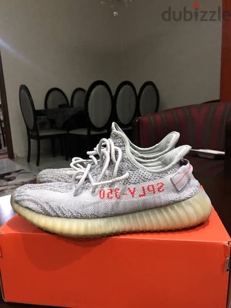 Yeezy 350 V2 Blue tint 1