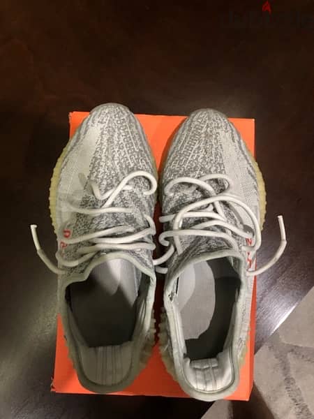 Yeezy 350 V2 Blue tint 4