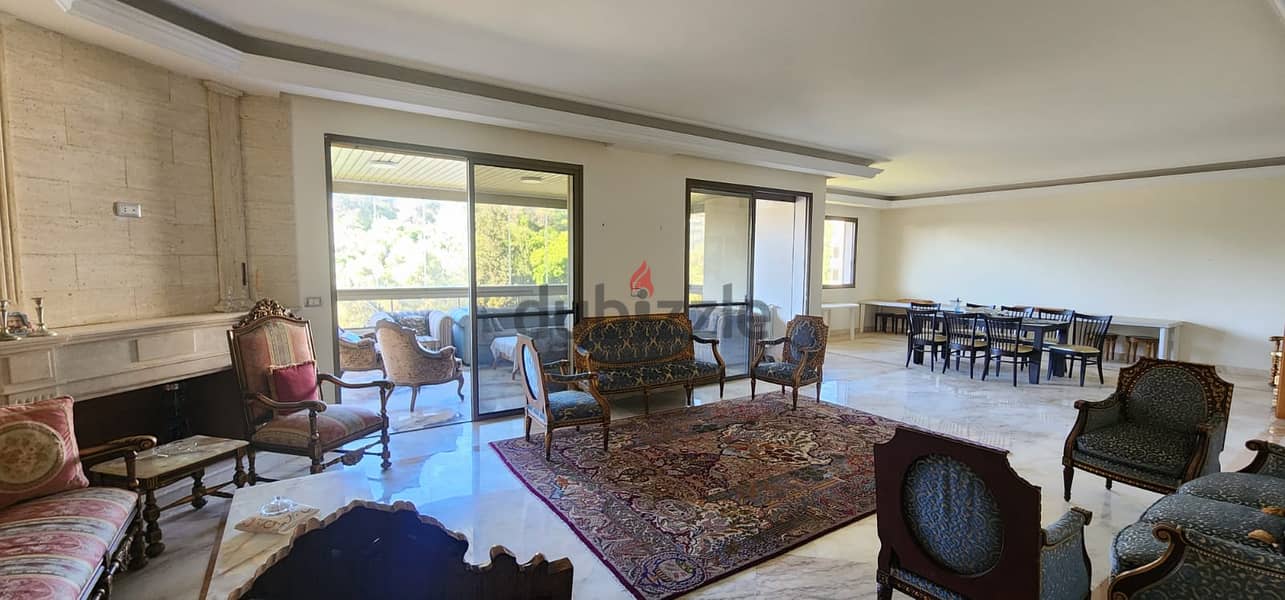 L12135-320 SQM Apartment for Sale With A Great Green View In Baabda 1
