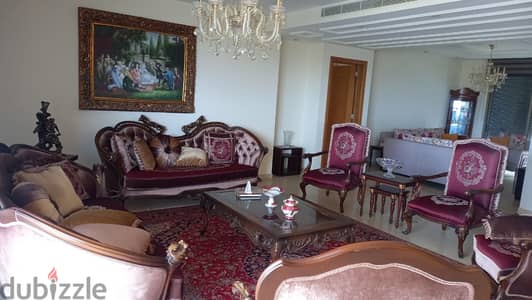 Furnished  In Jamhour Prime (240Sq) With Terrace, (BAR-153)