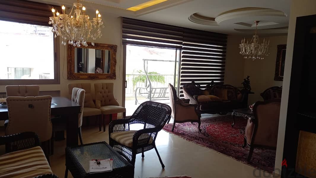 Furnished  In Jamhour Prime (240Sq) With Terrace, (BAR-153) 1
