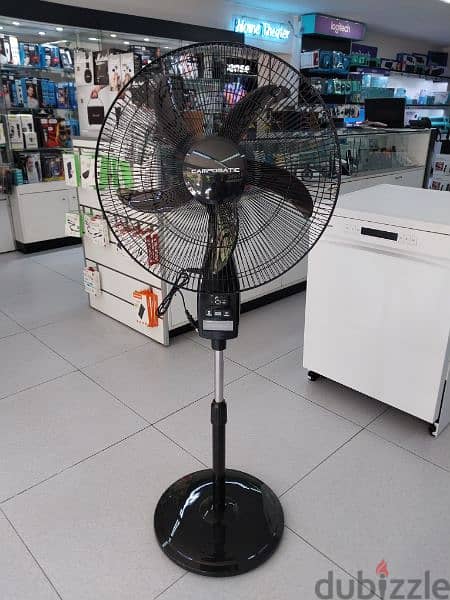Campomatic Reachargeable Fan 18" + Remote Control مروحة 0