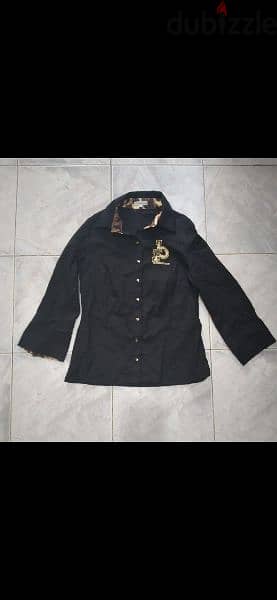 shirt black trimed tiger xs s m l 4