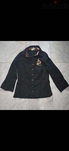 shirt black trimed tiger xs s m l 5