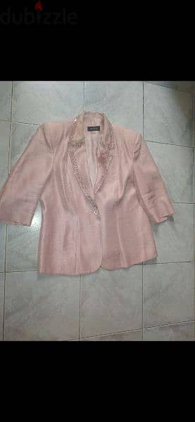 oversized jacket blazer trim sequins m to xxxL  1=7$ or 3=15$