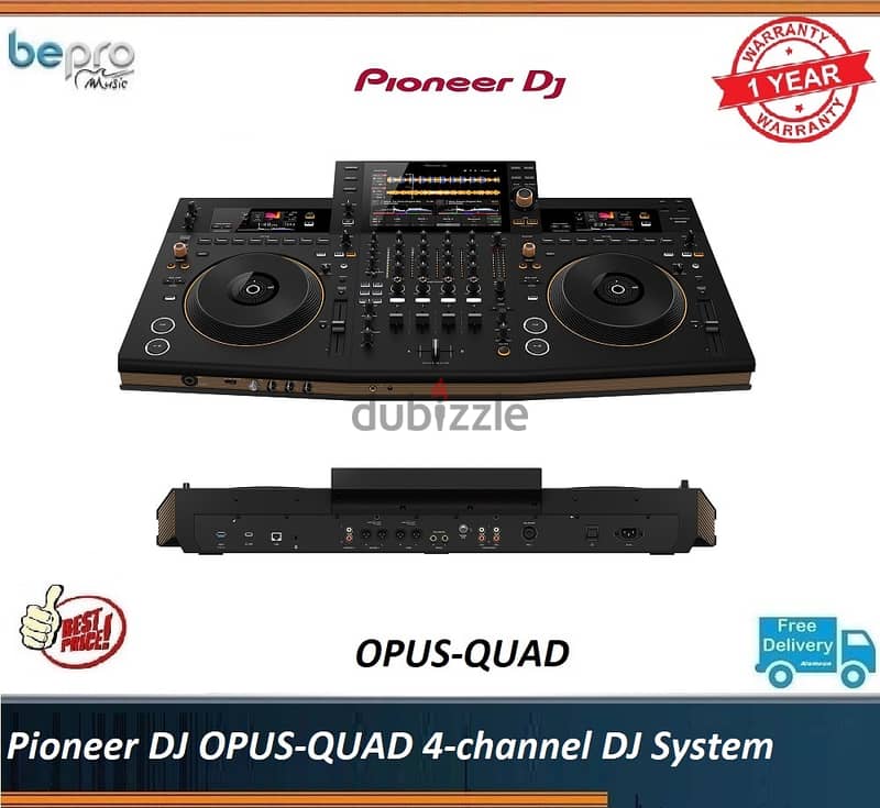 Pioneer DJ OPUS-QUAD 4-channel DJ System,All-in-one DJ System 0