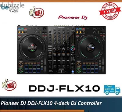 Pioneer DJ DDJ-FLX10 4-deck DJ Controller